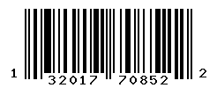 UPC barcode number 132017708522