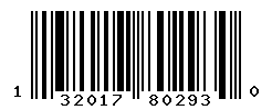 UPC barcode number 132017802930