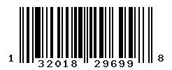 UPC 132018296998 barcode image