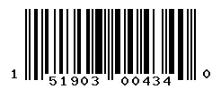 151903004340 barcode