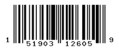 UPC barcode number 151903126059