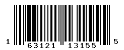 upc 163121131555 barcode image