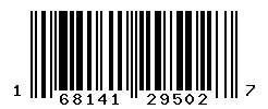 UPC barcode 168141295027
