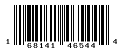 UPC barcode number 168141465444