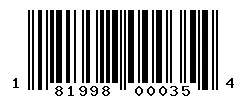 181998000354 barcode