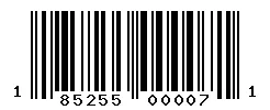 UPC barcode 185255000071