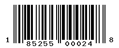 UPC barcode 185255000248