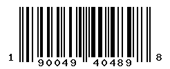 upc 190049404898 barcode image