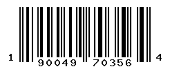 upc 190049703564 barcode image