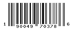 upc 190049703786 barcode image