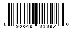 UPC barcode number 190049818978