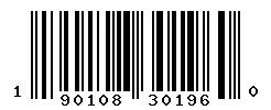 190108301960 barcode