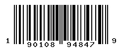 190108948479 barcode