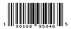 190108950465 barcode