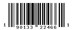 upc 190133224661 barcode image