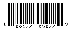 190177059779 barcode