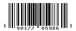 190177059861 barcode