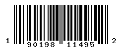 upc 190198114952 barcode image