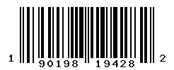UPC barcode number 190198194282