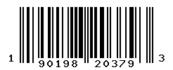 UPC barcode number 190198203793