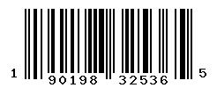 upc 190198325365 barcode image