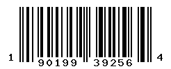 UPC barcode number 190199392564