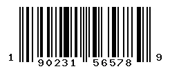 190231565789 barcode
