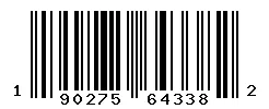 190275643382 barcode