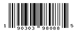 UPC barcode number 190303980885