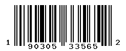 UPC barcode number 190305335652