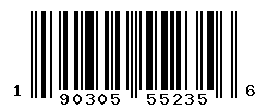 UPC barcode number 190305552356