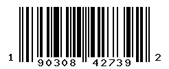 upc 190308427392 barcode image