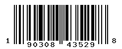 upc 190308435298 barcode image