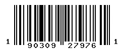 190309279761 barcode