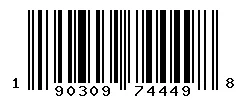 190309744498 barcode