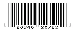 190340207921 barcode