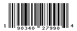 190340279904 barcode