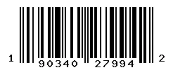 190340279942 barcode