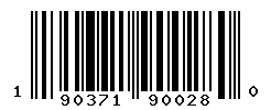 UPC barcode number 190371900280