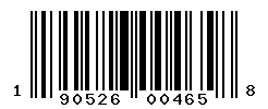 UPC barcode number 190526004658