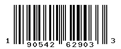 UPC barcode 190542629033