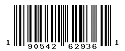 UPC barcode 190542629361