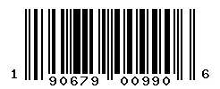 190679009906 barcode