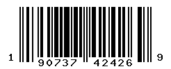 UPC barcode number 190737424269