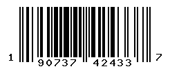 UPC barcode number 190737424337