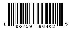 UPC barcode 190759664025