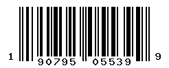 UPC barcode 190795055399