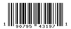 upc 190795431971 barcode image