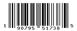 UPC barcode 190795517385