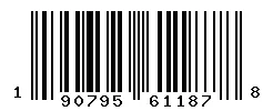 UPC barcode 190795611878